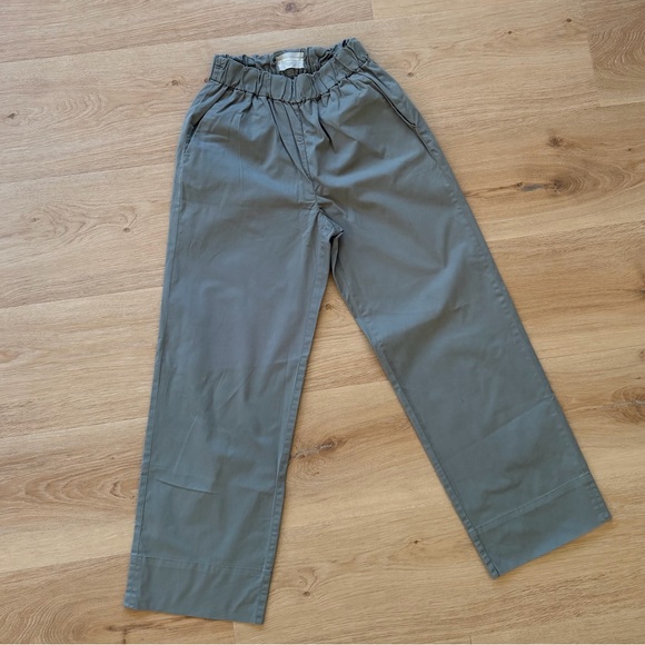 Everlane Easy Pants - Kalamata (Olive Green) - Picture 7 of 10